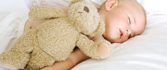 The use of the drug helps the child fall asleep peacefully