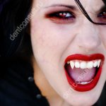 Vampire smile