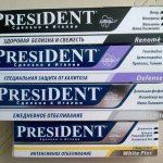 Toothpaste President